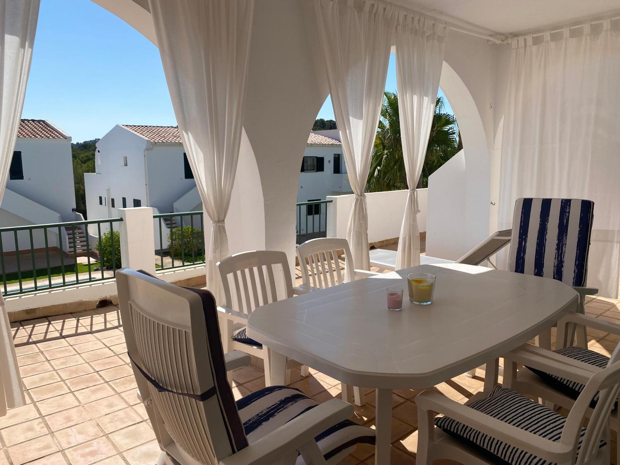 Apartamento Albatros 48 By Som Menorca Son Parc Exterior foto